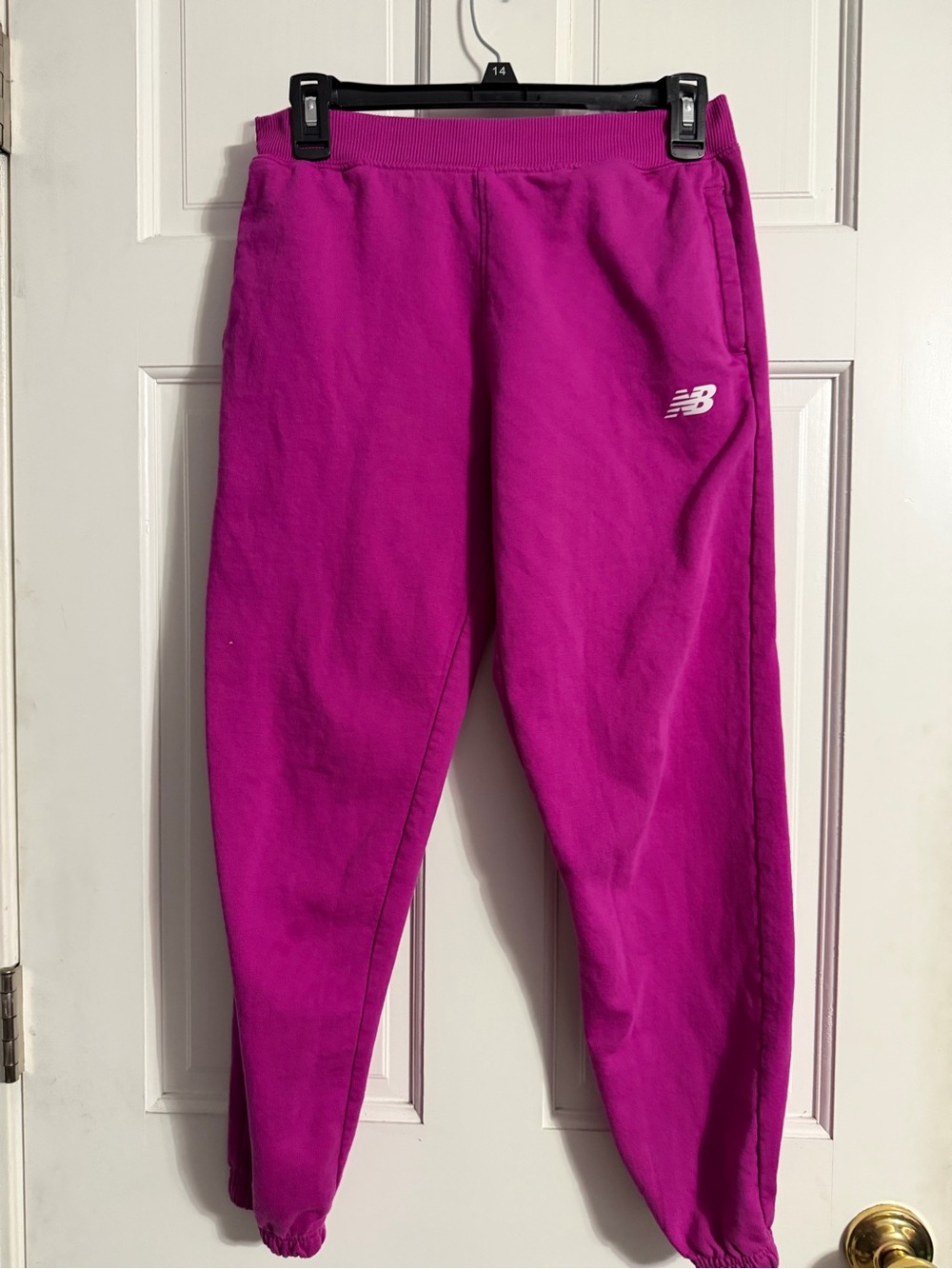 New Balance Kids Bright Pink Jogger Sweatpants